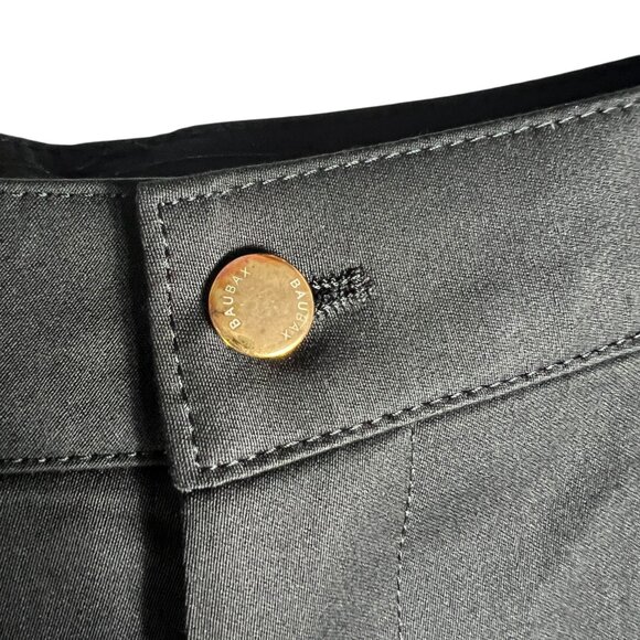 NWOT BAUBAX Merino Wool Blend Stain Water Resistant Trouser Black 10 / 34 TALL - Picture 5 of 11